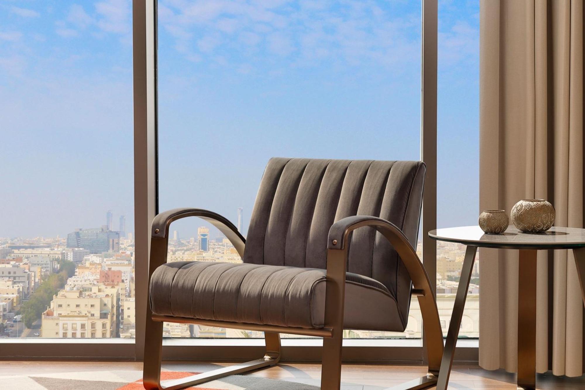 Jeddah Marriott Hotel Madinah Road 외부 사진 The 3D rendering of the interior of the apartment